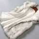 thumbnail image 4 of Women's Wool Vest Faux Fur Vest Stand Collar Faux Fur Coat Vest Jacket L, 4 of 4