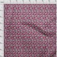 thumbnail image 4 of oneOone Velvet Crimson Red Fabric Kalamakri Hen Fabric For Sewing Printed Craft Fabric By The Yard 58 Inch Wide, 4 of 5