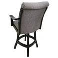 thumbnail image 2 of Tobias Designs Casa 26" Swivel Wood Counter Stool in Mojave Gray, 2 of 3