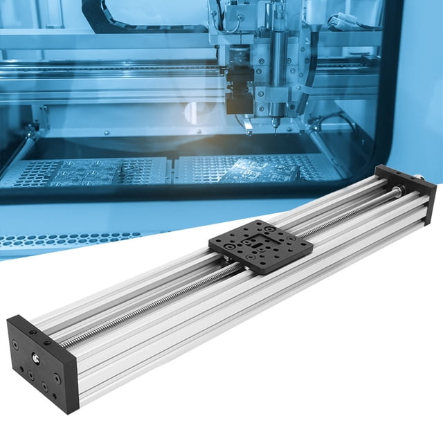 Mesa Deslizante CNC, Mesa Lineal Deslizante Con Tornillo, Mesa Deslizante Con Tornillo De Aluminio, Impresora 3D, Máquina De Grabado, Módulo De Eje Xyz, Cable De 8 Mm, Guías De