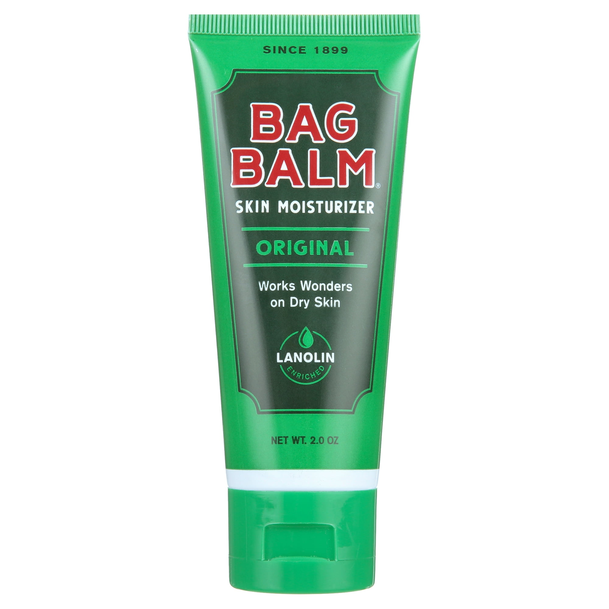 Vermont’s Original Bag Balm Skin Moisturizer for Dry Skin, 2oz Tube