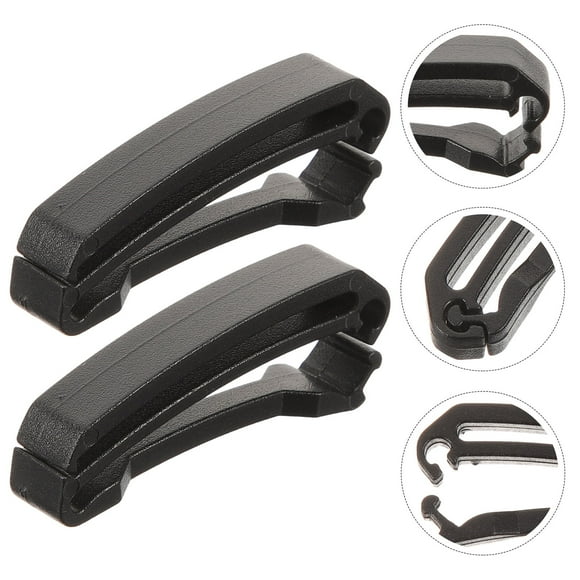 RENACLIPY 2Pack Compact Multi-Function Backpack Strap Buckles for Sports Bag Use