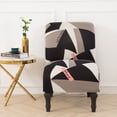 thumbnail image 3 of Skksst Waterproof Slipper Chair Protector Morocco Floral Accent Chair Slipcover Sofa Furniture Protector, 3 of 7