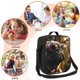 thumbnail image 5 of Disketp Pug Wearing Sunglasses Flowers Bolsa Térmica Estampada para Almuerzo, Lonchera para Hombres y Mujeres Adultos, 5 of 7