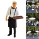 thumbnail image 4 of Camarero Sunnimix 1/64 Figura Coleccionable Cafetería Muñeca Callejera Estación de Tren, 4 of 8