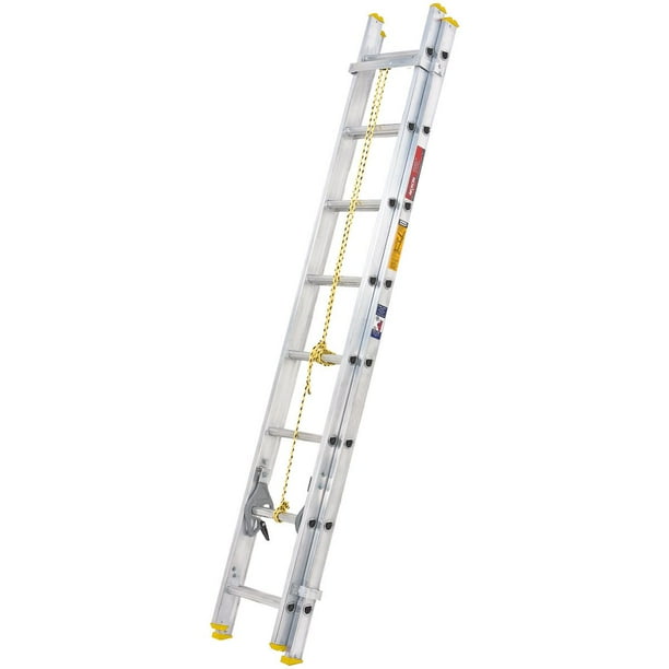 Escalera de Extensión de Aluminio Akron Tipo III 16 Escalones 150kg