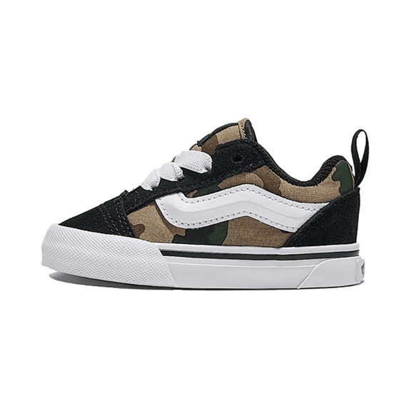 VANS TODDLER Knu Skool Elastic Lace TD "Camo" VN000D0KYJ71 VN000D0KYJ71 from Stadium Goods