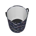 thumbnail image 5 of Uemuo Sardine Pattern Circular Laundry Hamper Basket with handles,Collapsible laundry basket,Large capacity laundry hamper,Laundry Organizer-, 5 of 8