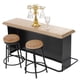 thumbnail image 4 of 8pcs Mini House House Bar Set Miniatura Barra de barbotellas Botellas de vino Titular de Vidrios Juguetes, 4 of 6
