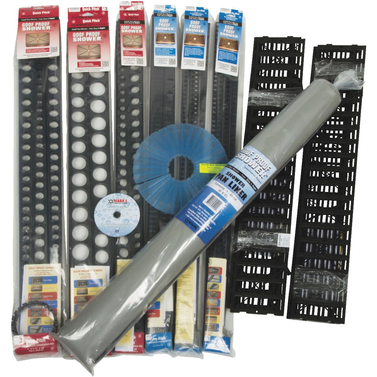 Bathtub to Shower Conversion Kit with Pan Liner SSCK701 GOOF PROOF