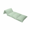 thumbnail image 4 of Mint Floor Pillow Lounger Cover, Big and Little Circles in Symmetrical Composition with Vintage Pastel Colors, Nap Mat Printed Fabric Case for 5 Pillows, 88" x 27", Mint and Pale Green, by Ambesonne, 4 of 5