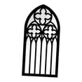 thumbnail image 4 of hengtong Arched Window Mirror Creative Modern Simple Rustic Wall Mirror Wall Decor Window Style B, 4 of 9