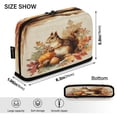 thumbnail image 3 of Standing Pencil Case with Base Large Capacity Stationery Pouch Pen Bag with Zipper for Women Men Cute Squirrel with Acorns, 3 of 7