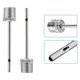 thumbnail image 2 of Eigraketly 30 Pieces Ball Inflation Pump Needle Football Basketball Inflation Fittings Connect Rugby Inflator Sport Volleyball Tool Type3 NO3, 2 of 6