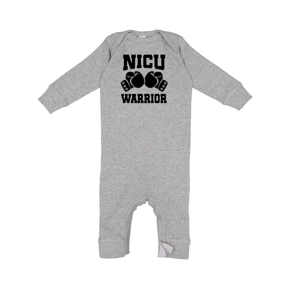 Inktastic Nicu Warrior Baby Boy Baby Romper Coveralls