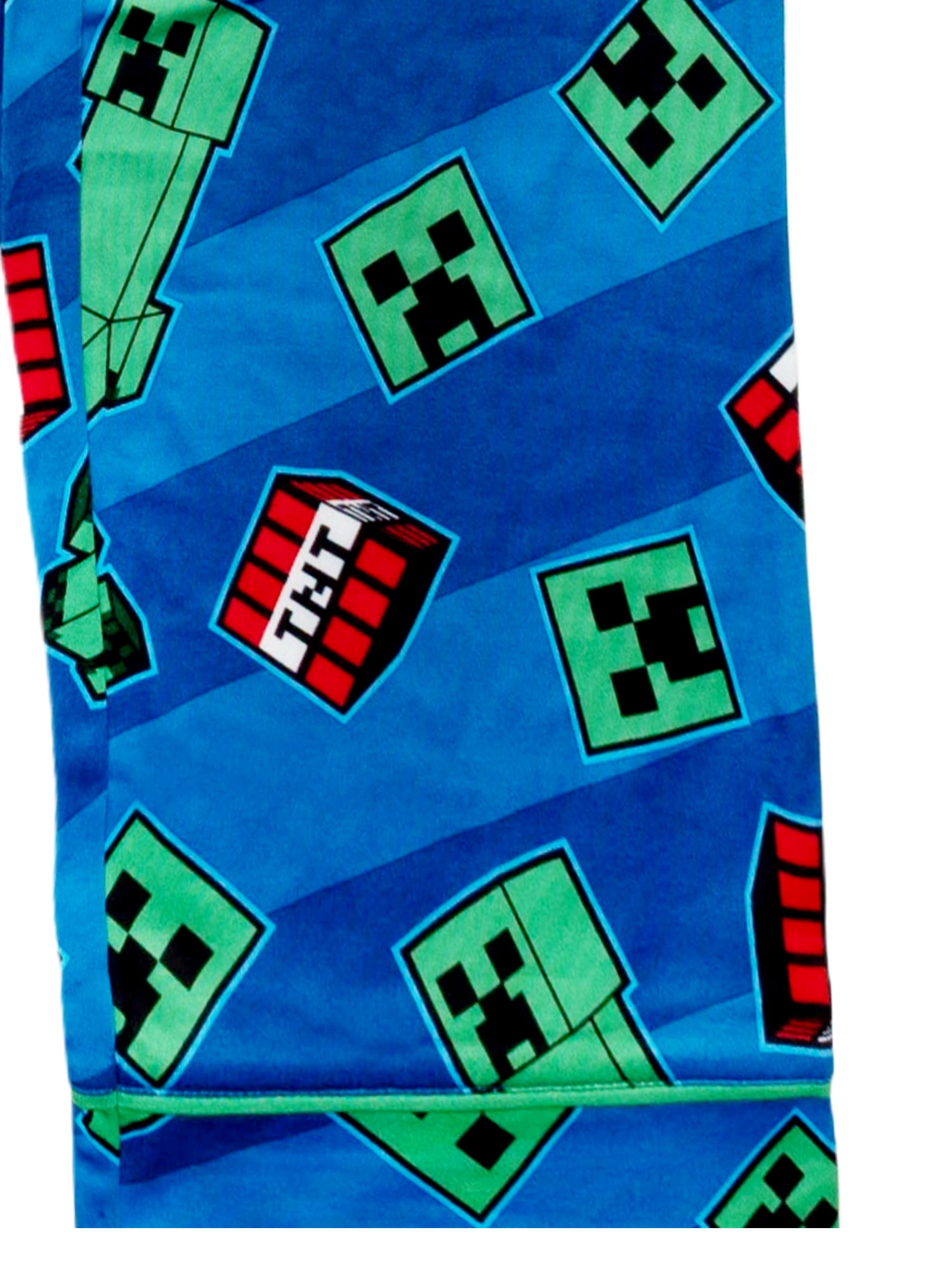 Minecraft Boys 2-Piece Coat and Pant Pajama Set, Sizes 4-12