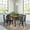Brown Matte, variant on Emma + Oliver 60" Rectangle Wooden Dining Table for 6 in Matte Brown