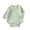 Green, variant on Jalioing Newborn Cotton Rompers Soft Comfortable Tie Side Bodysuit Solid Color Long Sleeve Romper for Baby Boy Girl