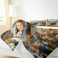 thumbnail image 5 of Homewish Wild Animal Bear Bedding Comforter Set,Rustic Mallard Duck Twin Comforter Sets,Country Farmhouse Lodge Bedding Set For Adults,Breathable Home Decor Reversible,2-Piece, 5 of 9