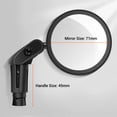 thumbnail image 2 of Addmotor Bike Mirror,Bike Bar End Mirror, Adjustable 360˚Rotatable HD Glass Convex Lens Bicycle Rearview Mirror, Safe Cycling Rearview Mirror, 2 of 8