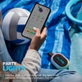 thumbnail image 4 of JLab Pop Party Portable Bluetooth Speaker, 5W, 8 Hour Playtime, RGB Lighting, Splashproof, Black, 4 of 12