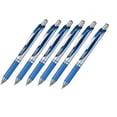 thumbnail image 1 of Pack de 6 bolígrafos Pentel EnerGel Deluxe RTX retráctiles de gel 0.7 mm tinta azul, 1 of 4