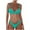 Green, variant on Bikini Sets for Women 2 Piece Brazilian Swimsuit Bathing Suit Push Up Top Micro Bikinis Swim Suit