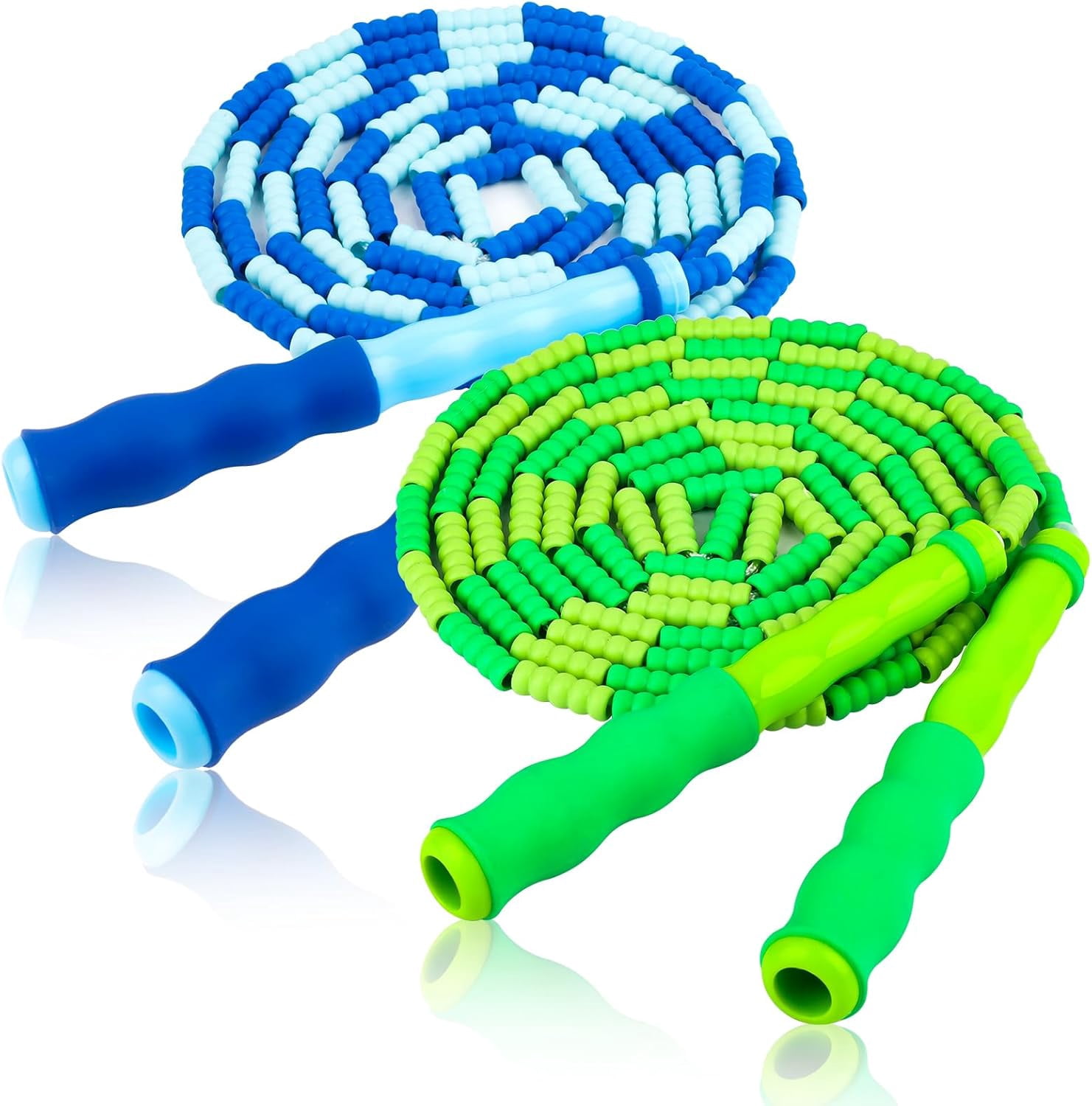 Adjustable Jump Ropes Segmented Soft Beaded Skipping Rope