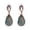 Style 1, variant on Vintage Bronze Shell Indian Jhumka Earrings Women Ethnic Afghan Ladies Earrings-Style 6