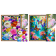 thumbnail image 1 of Kit Punto Cruz Con Flores Hilo Algodón Ecológico Bordado 9CT 60x80cm, 1 of 8