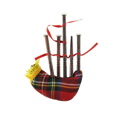 Miniature Bag Pipe Ornament Gift Box Topper Miniature Bag Pipe Ornament Gift Box Topper