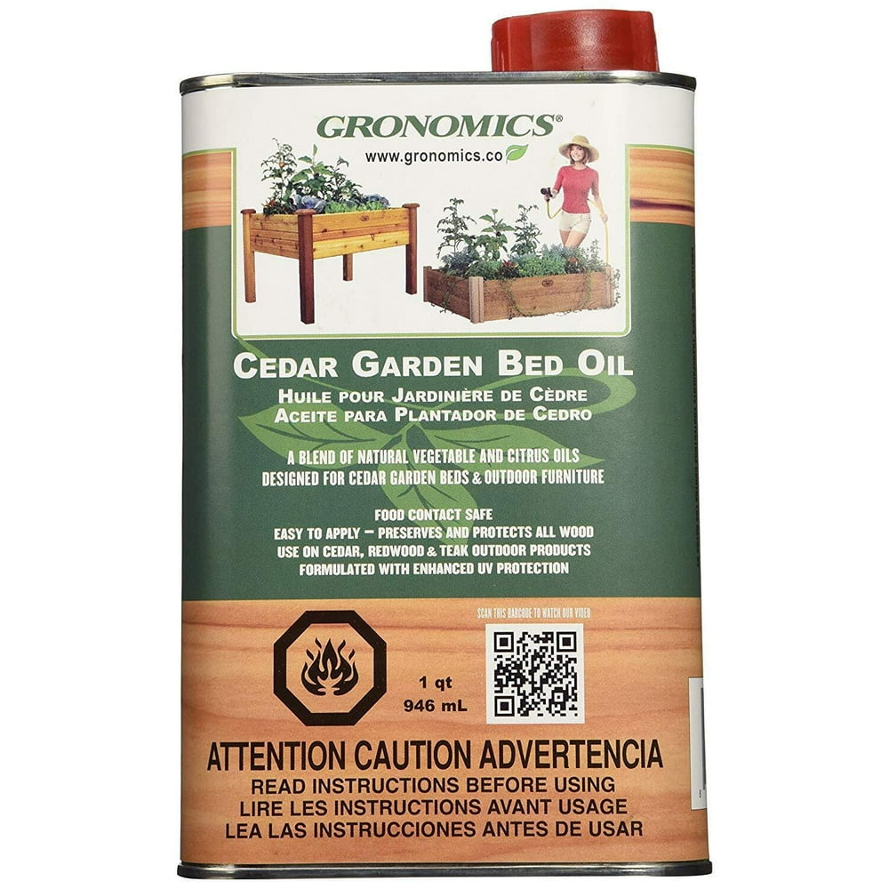 Gronomics Cedar Garden Bed Oil - Walmart.com - Walmart.com