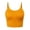MUSTARD, variant on FashionMille Women Workout Yoga Spaghetti Strap Tank Camisole Crop Tank Top