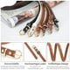 thumbnail image 3 of Pack de 2 cinturones finos de piel para mujer, cinturones estrechos, cinturones estrechos, 3 of 3