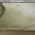 thumbnail image 6 of Ambesonne Abstract Place Mats Set of 4, Grey Flowers Ivy Leaf, Standard Size, Olive Green Dark Green, 6 of 6