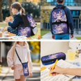 thumbnail image 2 of KUIFORTI Purple Axolotl School Bag with Lunch Bag, 4Pcs Kids Backpack Set for Teens Elementary Middle School, Boys Girls Bookbag with Pencil Bags Water Bottle Sleeve School Supplies, 2 of 7