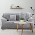 thumbnail image 5 of Velvet Sofa Slipcover Stretch Couch Covers for 3 Cushion Couch Thick Soft Sofa Cover Furniture Protector Couch Covers for Pet ,Form Fit Couch Slipcover, 5 of 8