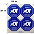 thumbnail image 1 of QTH Security Stickers ADT Security Authentic Security Decals Window Stickers - 12 Pack, 1 of 3