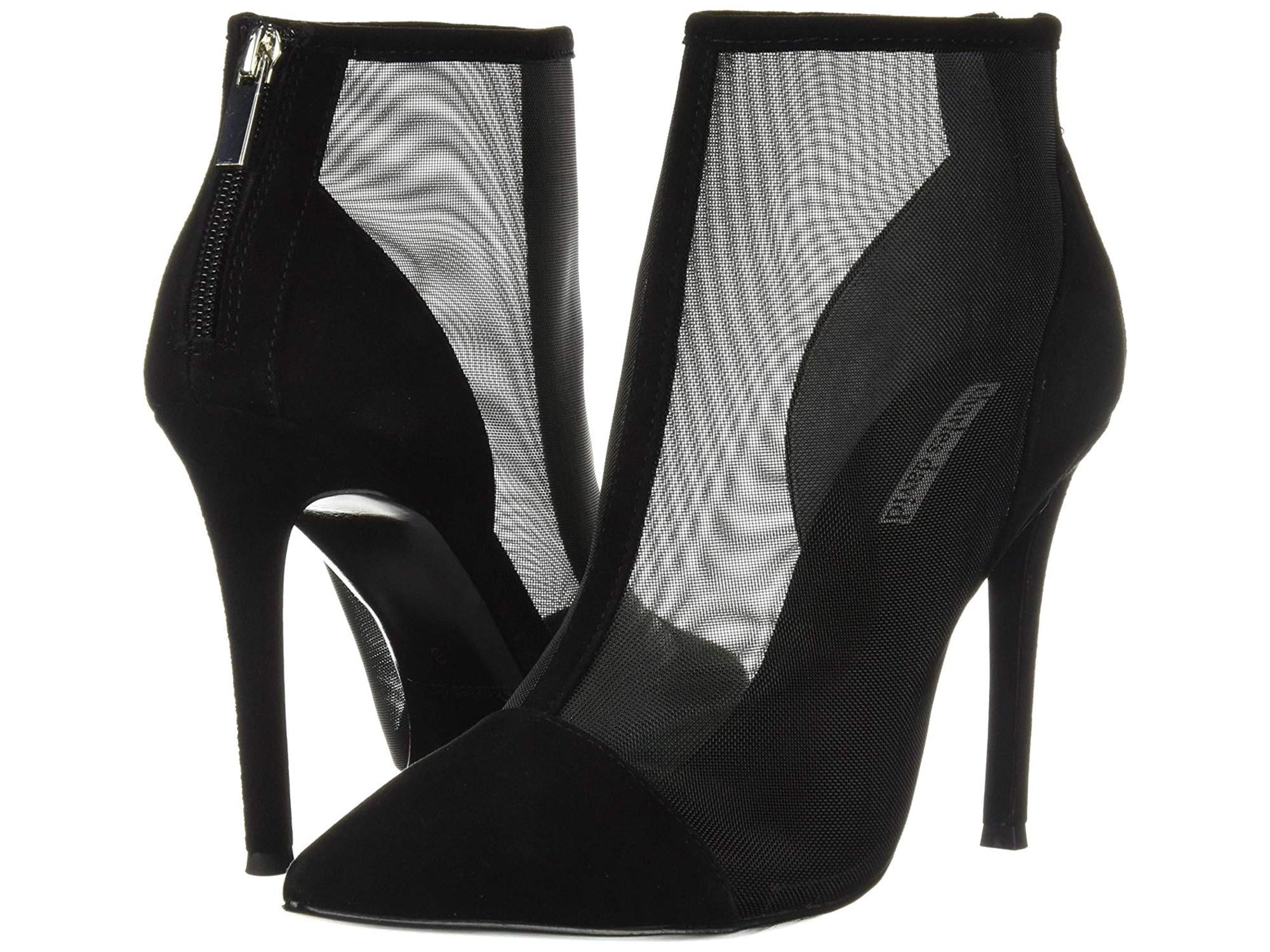 charles david cashmere mesh bootie