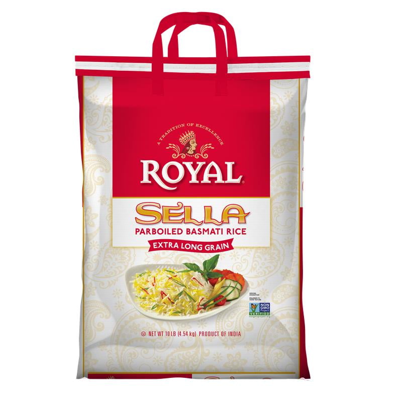 Royal Chef Secret Extra Long Sela Basmati Rice, 10 Pound