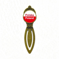 thumbnail image 1 of de Polonia Marcar marcador de página de etiqueta de oficina retro, 1 of 4