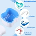 thumbnail image 4 of tredstone 2x White Denture Box For Convenient Storage Wide Application Easy To Carry Gentle Cleansing blue, 4 of 6