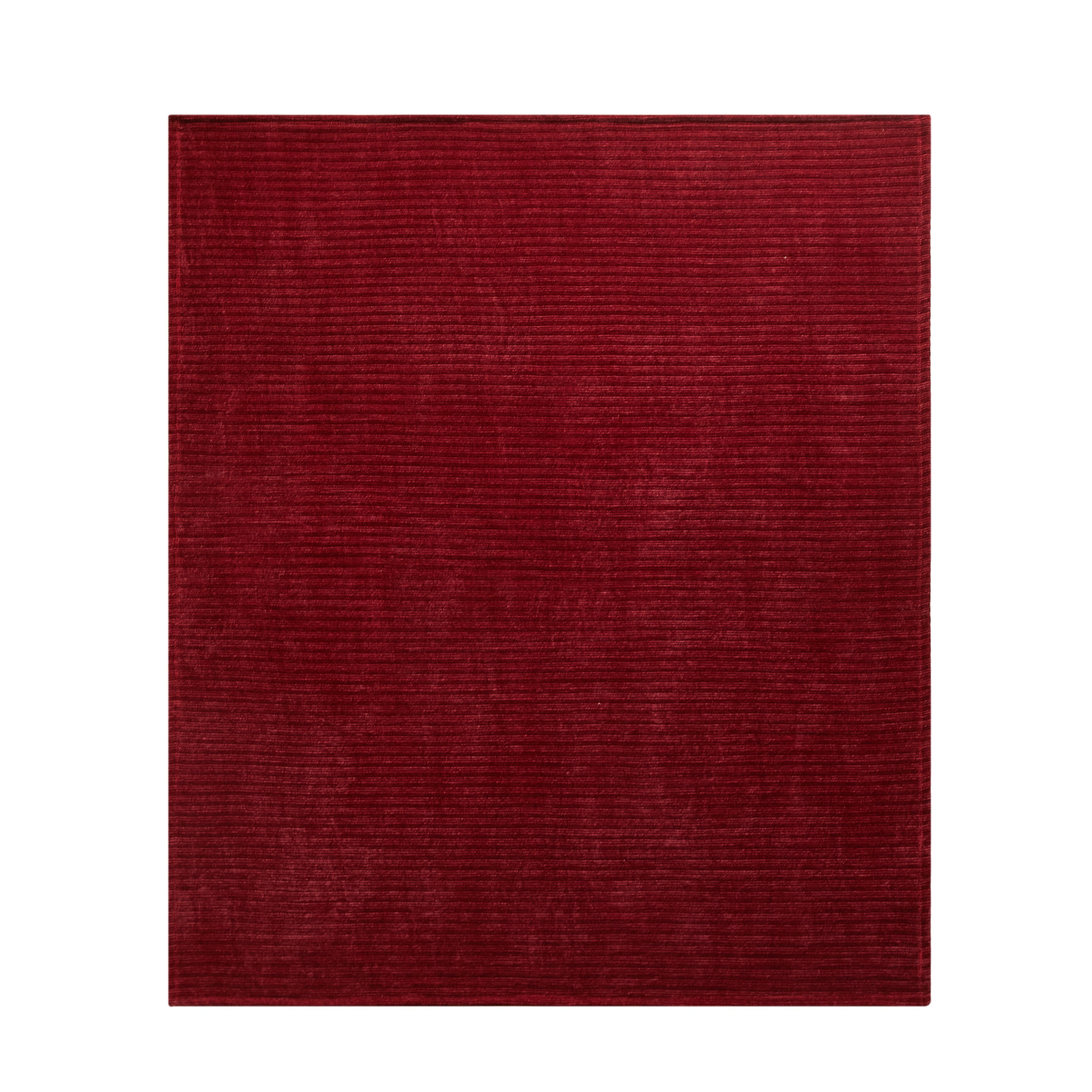 Mainstays Chenille Reverse to Plush Throw, Luscious Merlot, 50 in x 60 in