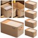 thumbnail image 4 of DQrwqpou Organizador Sujetadores Caja Almacenamiento Plegable para Pantalones Vaqueros Almacenamiento Doméstico Tela (caqui M) 5 Uds., 4 of 4