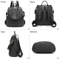 thumbnail image 4 of YNIQUE Backpack Purse for Women Fashion School Purse and Handbags Shoulder Bags Nylon Anti-theft Rucksack, 4 of 5