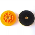 4 Inch Lock Snap Foam BackUp Pad with Plastic Base for Angle Grinder