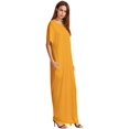 thumbnail image 5 of Women's Summer Drawstring Waist Asymmetrical Hem Tank Dress, 5 of 5