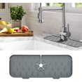 thumbnail image 1 of VEKENSEE Tapete de Silicona para Fregadero de Cocina Silicone Faucet Mat, Protector Contra Salpicaduras de Silicona para Grifo de Fregadero, Grifo de cocina de silicona Faucet Drying Pad, Kitchen, 1 of 5