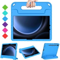 SUPNICE Kids Case for Samsung Galaxy Tab S10 FE 10.9" 2025/S9 FE 10.9 Inch/S9 11 Inch 2023, Lightweight Shockproof Convertible Handle Stand Case for Samsung Galaxy Tab S10 FE/S9 FE/S9/S8/S7,Blue