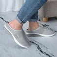 thumbnail image 3 of Oyedens Athletic Shoes With Hidden Wedge for Women Sport Slip on High Heels Mules Driving Sneakers, 3 of 7